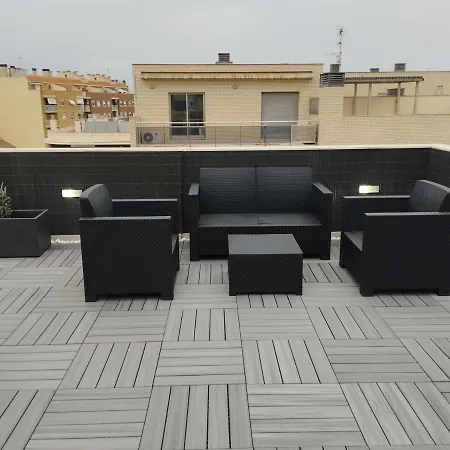 Appartement Atico Con Hidromasaje, Terraza Y Piscina En Ebrehogar à Amposta Extérieur photo