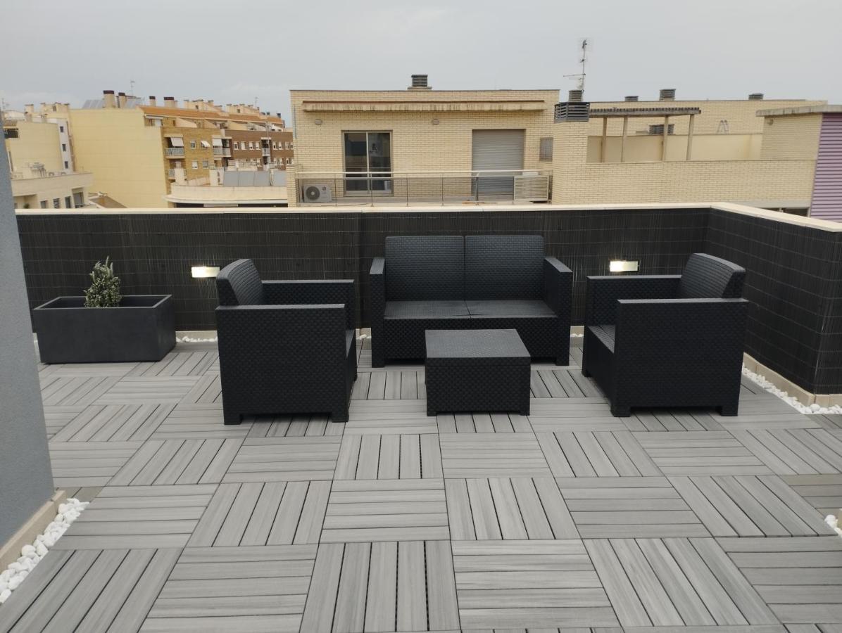 Atico Con Hidromasaje, Terraza Y Piscina En Ebrehogar Apartment Amposta